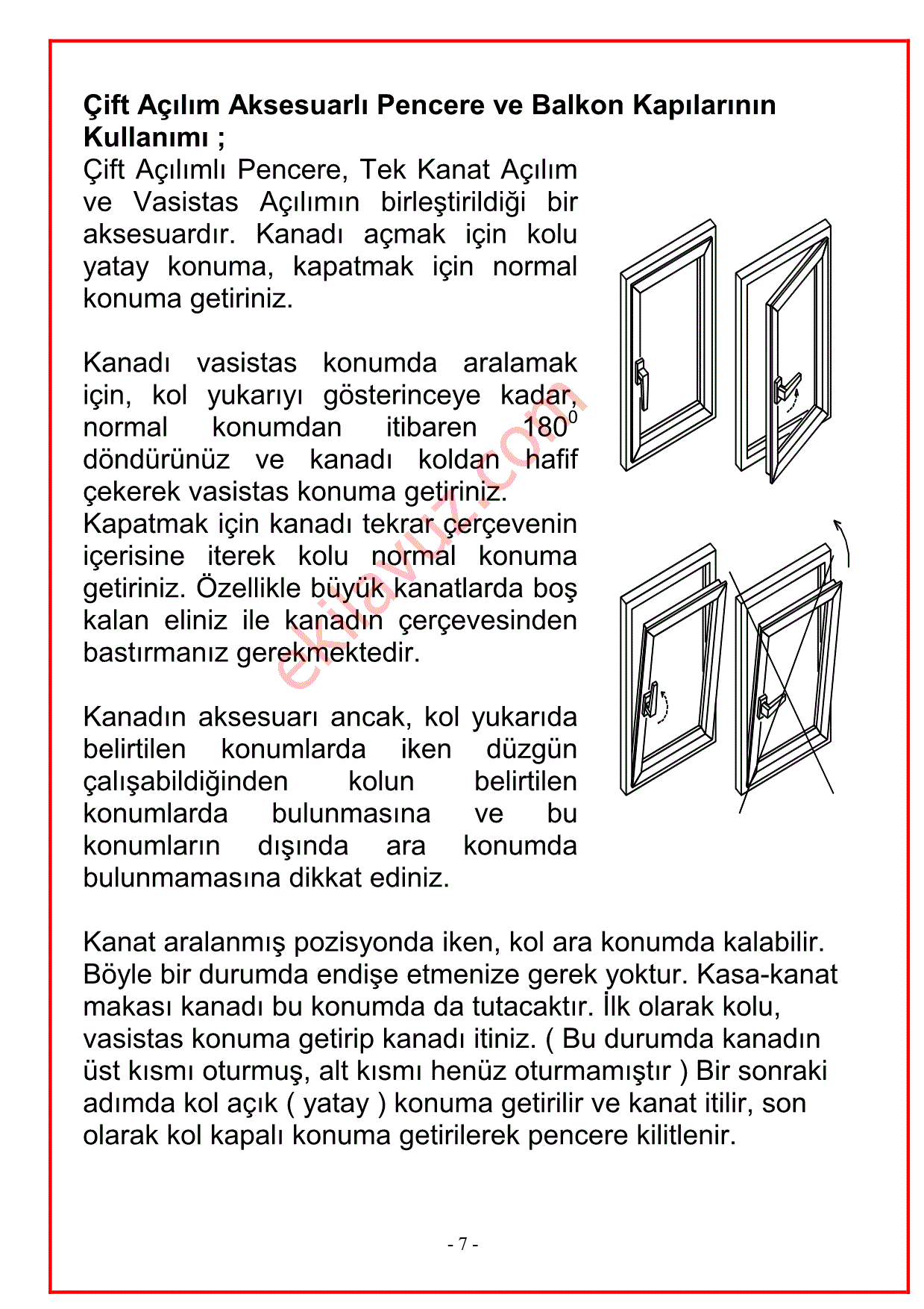 Kilitli Pimapen Egepen Vs Pvc Kapi Kolu Fiyati Ve Ozellikleri Gittigidiyor