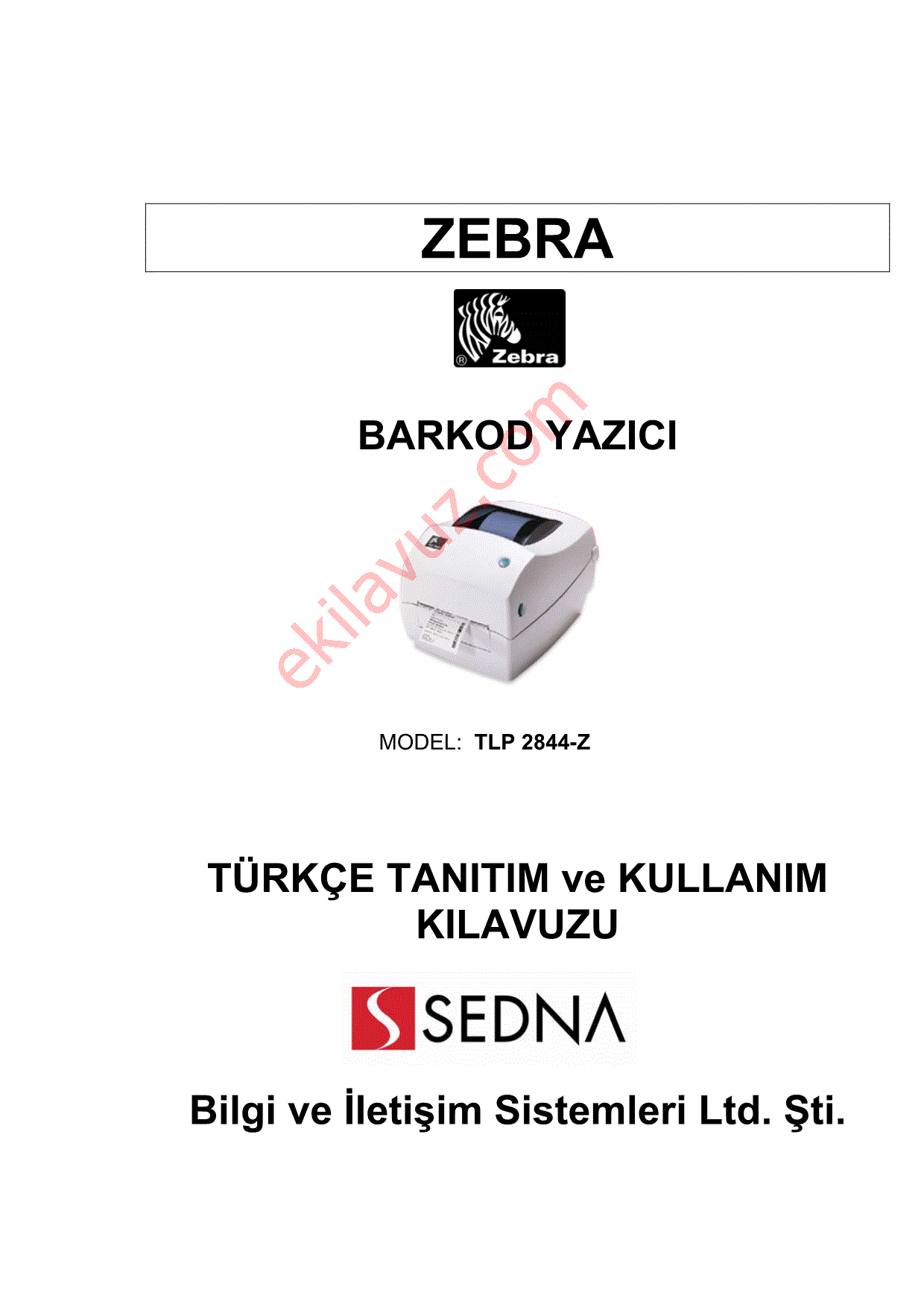 zebra lp 2844 z manual
